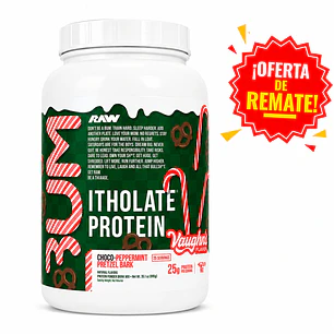 RAW CBUM Itholate Choco Peppermint Pretzel Bark 2 lb | 25 g Proteína