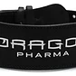 Cinturón Levantamiento Dragon Pharma Cuero Negro - Miniatura 2