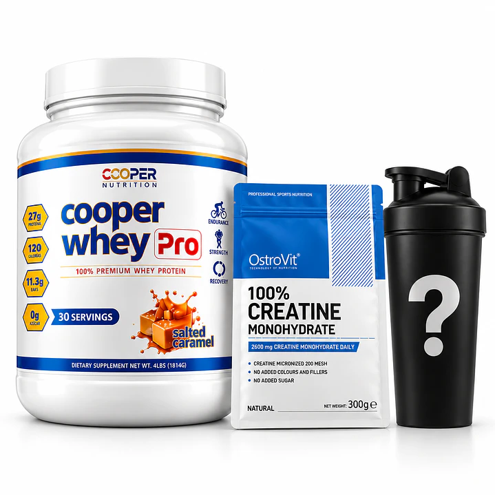 Pack Cooper Whey 2lbs + Creatina Monohidratada 300g | Incluye shaker GRATIS 1
