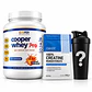 Pack Cooper Whey 2lbs + Creatina Monohidratada 300g | Incluye shaker GRATIS - Miniatura 1