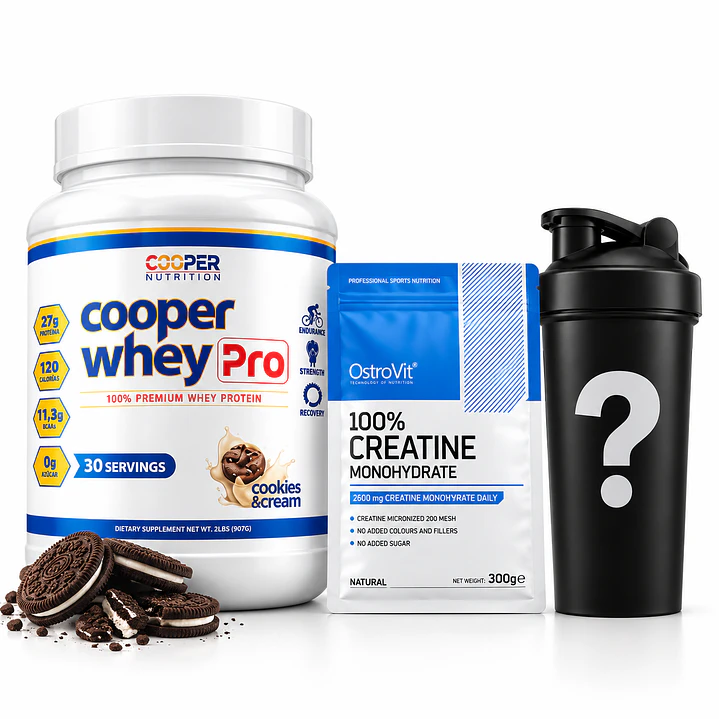 Pack Cooper Whey 2lbs + Creatina Monohidratada 300g | Incluye shaker GRATIS 3