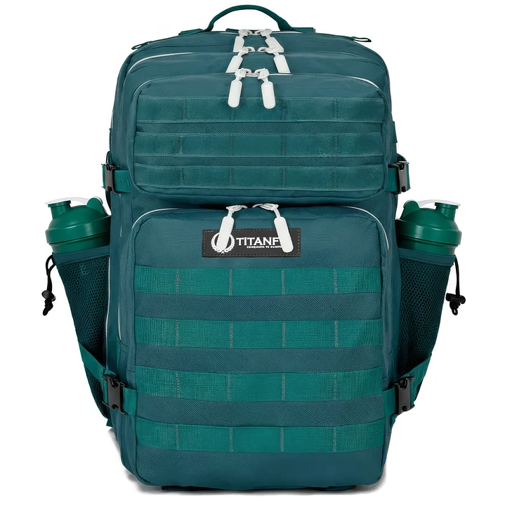 Mochila Táctica 45L TitanFit Alpha Élite Esmeralda 1