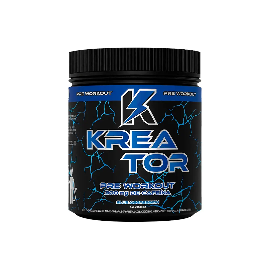 Winkler Nutrition Kreator Blue Aggression 300 g | 15 Servicios 1
