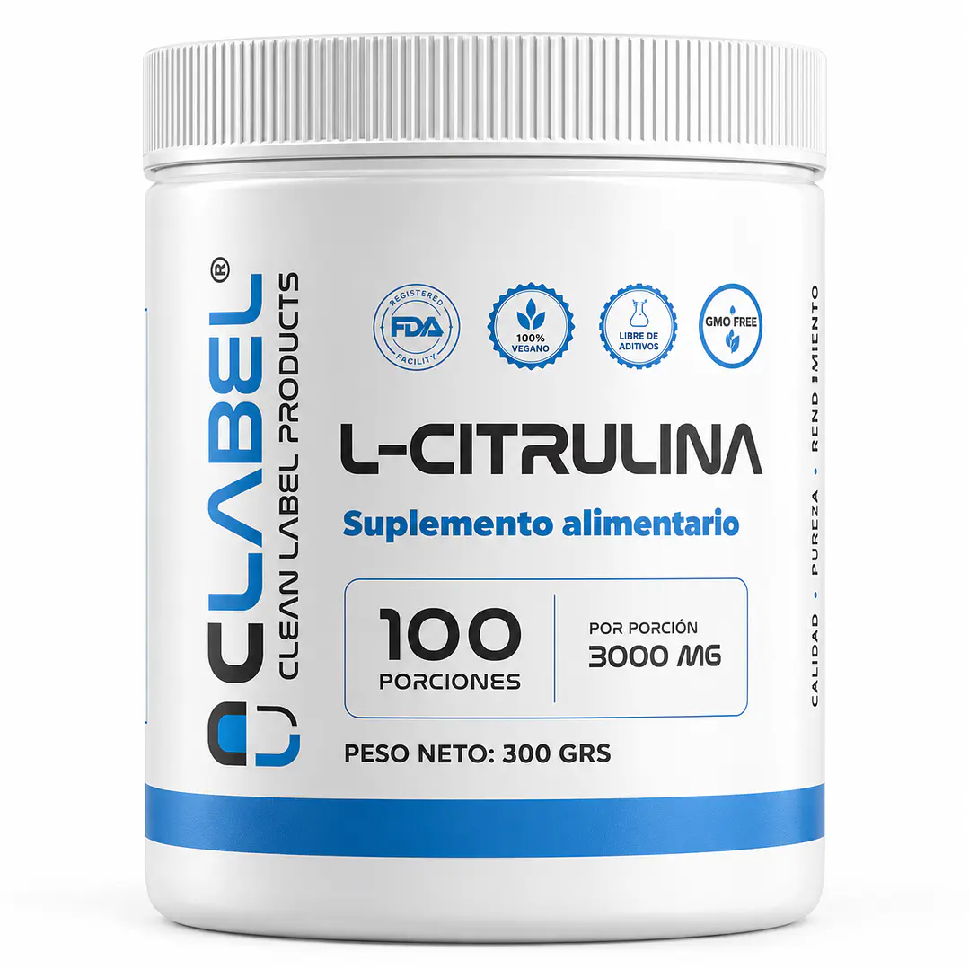 CLABEL L-Citrulina 300 g | 100 Servicios 1