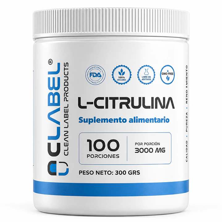 CLABEL L-Citrulina 300 g | 100 Servicios 1