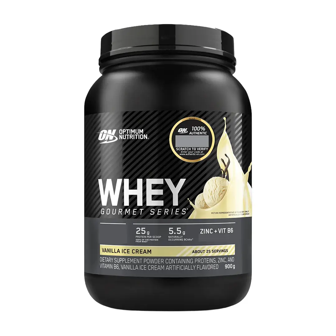 Optimum Nutrition Gourmet Series Whey Vanilla Ice Cream 900 g | 25 g Proteína 1
