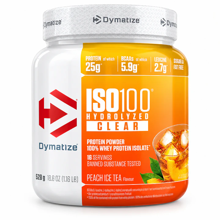 Dymatize ISO100 Clear Peach Ice Tea 528 g | 25 g Proteína 1