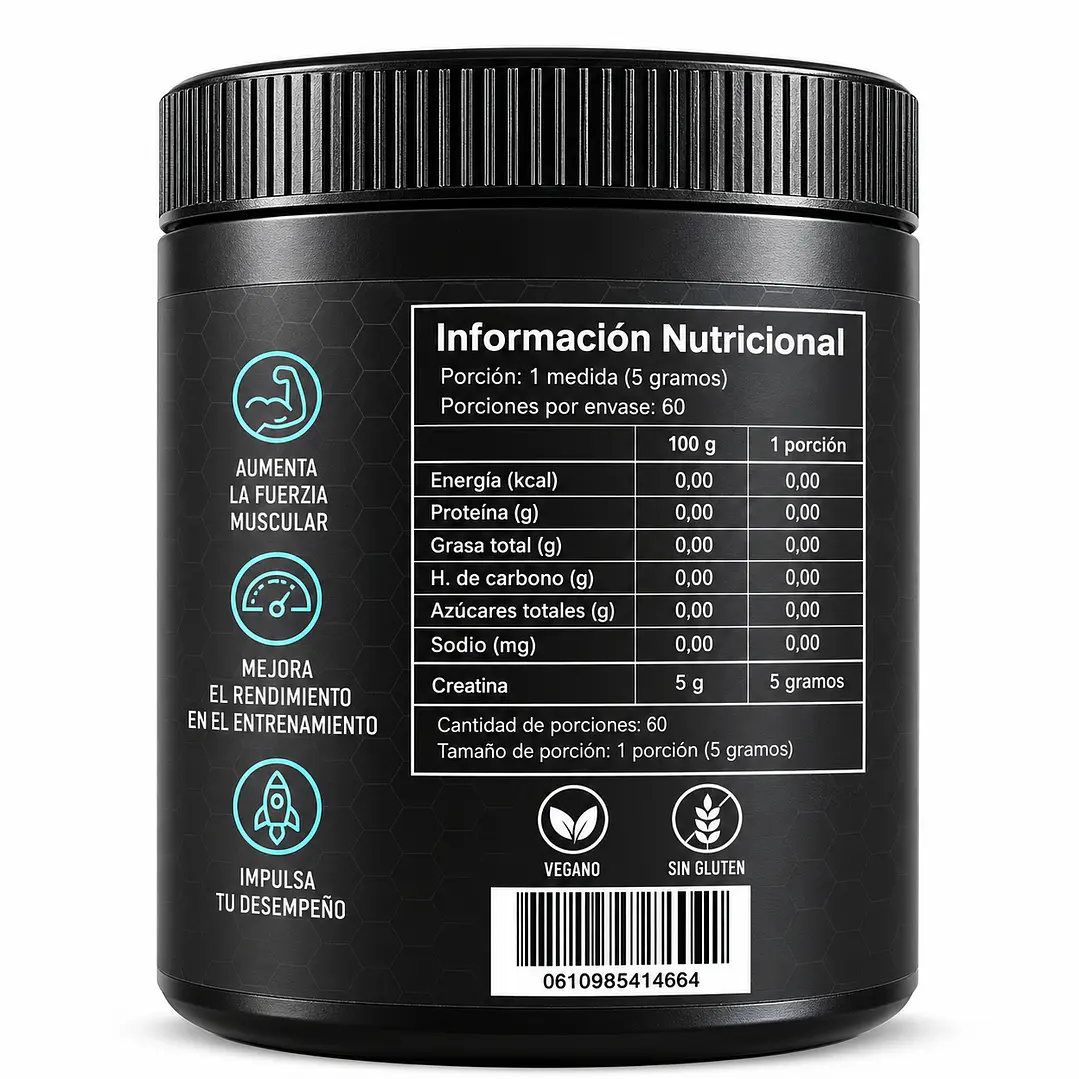  Pure Core Creatina Monohydrate 300 g | 60 Servicios 2