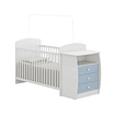 Cuna con Mudador Bambini Celeste