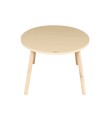 Mesa redonda madera