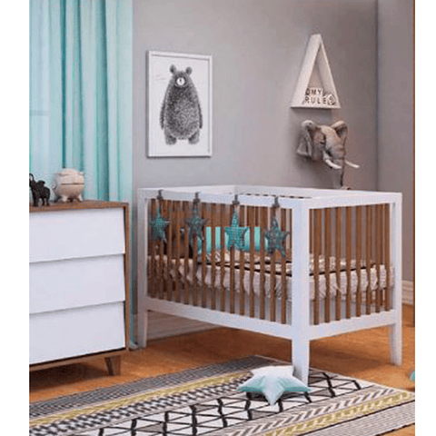 ♻️ Cuna Sognare Practic Blanca/Miel - Productos con Detalles ♻️