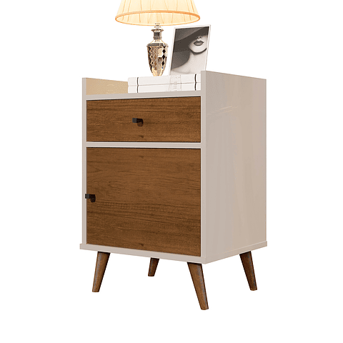 ♻️ Velador Con Puerta Be Perla Caramelo - Productos con Detalles ♻️