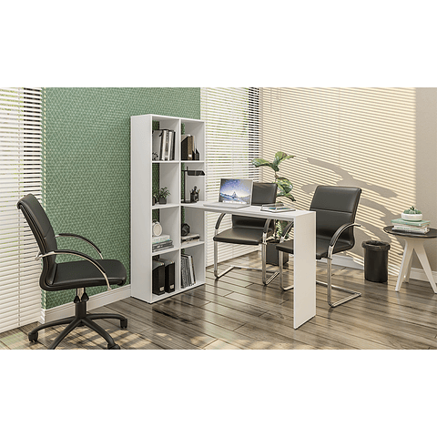 ♻️ Mesa Escritorio Practic Blanco - Productos con Detalles ♻️