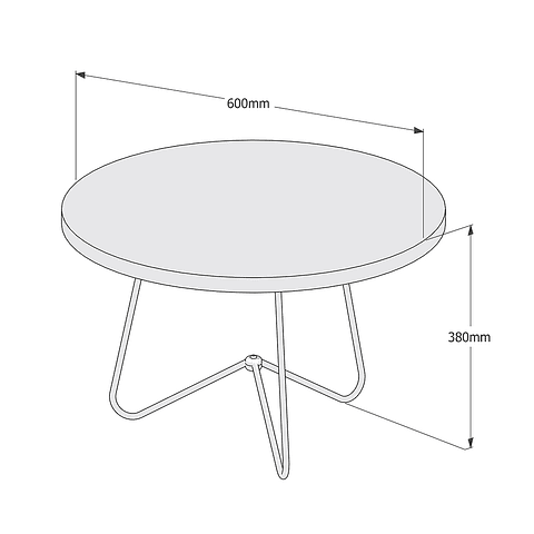 Mesa Lateral Baja Be Perla