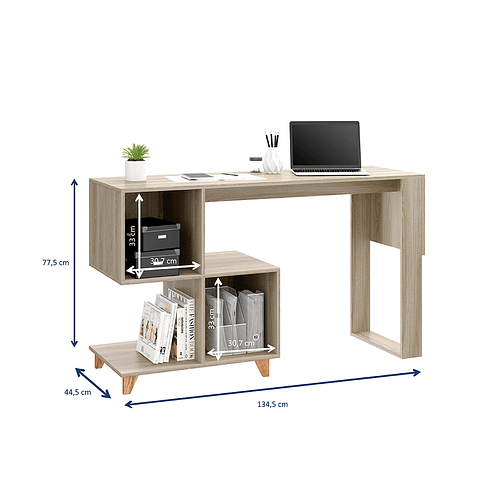 Mesa Escritorio 1007 Aurora Beige