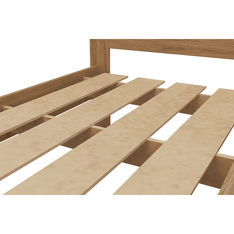 ♻️ Cama 1 Plaza Munique Camarú - Productos con Detalles ♻️