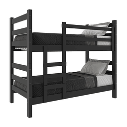 ♻️  Camarote Essenciale Cr Negro C/Escalera - Productos con Detalles ♻️