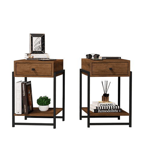 Velador industrial canela,"PRODUCTO CON DETALLE"