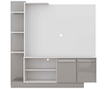 Rack Tv Verona Blanco Gris,