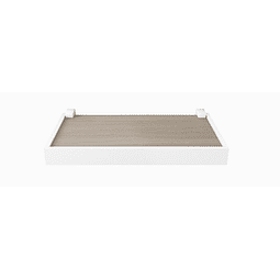 Repisa Duetto Gris  Blanco