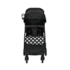 Coche Ultra Compacto Mimo Negro Lunares