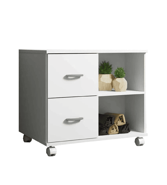 Mueble Para Baño 2 Cajones Blanco