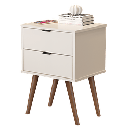 Velador Perla Luxor 2 Cajones,"PRODUCTO CON DETALLE"