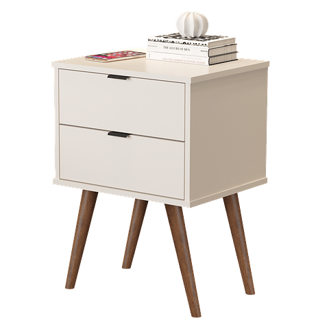 Velador Perla Luxor 2 Cajones,"PRODUCTO CON DETALLE"