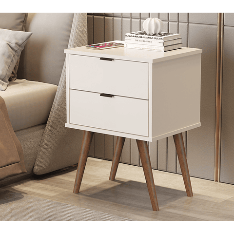 Velador Perla Luxor 2 Cajones,"PRODUCTO CON DETALLE"