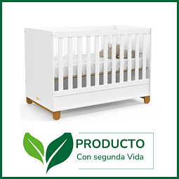 ♻️ Cuna Madera New Zupi Blanca - Productos con Detalles ♻️