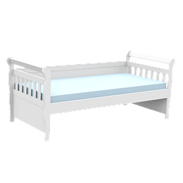 Cama Cuja Blanca Julia ,"PRODUCTO CON DETALLE"