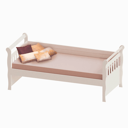Cama Cuja Blanca Julia ,