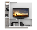 Rack Tv Verona Blanco Gris,