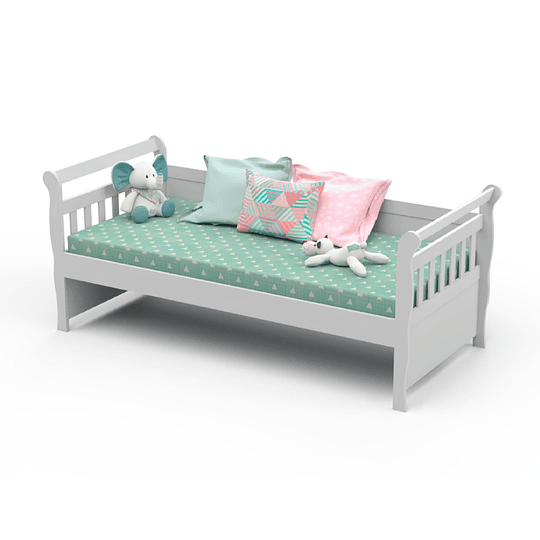 Cama Cuja Blanca Julia ,