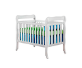 Cuna Blanca 3 Funciones Lila ,