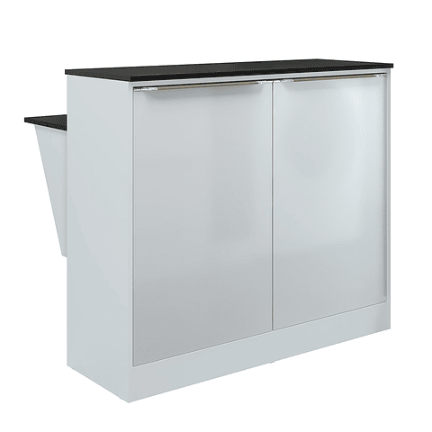 Isla Comedor Dos Puertas Blanco Smart,"PRODUCTO CON DETALLE"