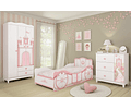Cama Infantil Sofia Blanca,