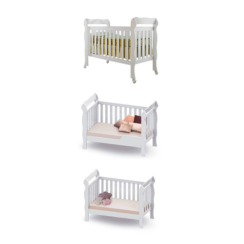 Cuna Blanca 3 Funciones Lila ,"PRODUCTO CON DETALLE"