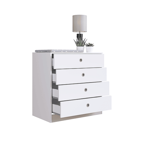 Cómoda infantil 4 cajones Amore,"PRODUCTO CON DETALLE"