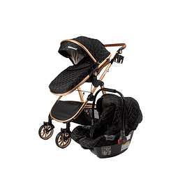 Coche Travel Elegance 3 en 1 Negro ,"PRODUCTO CON DETALLE"