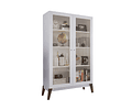 Vitrina 2 Puertas Blanca Amber,