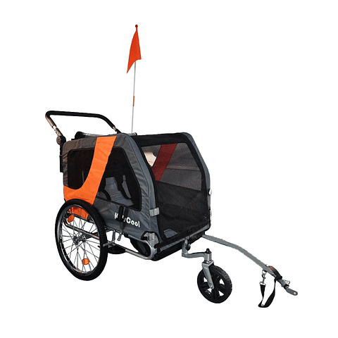 Carro Jogger Gris Baby Trailer Single,"PRODUCTO CON DETALLE"