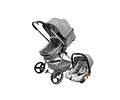 Coche Compact Travel System Gris,