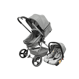 Coche Compact Travel System Gris,"PRODUCTO CON DETALLE"