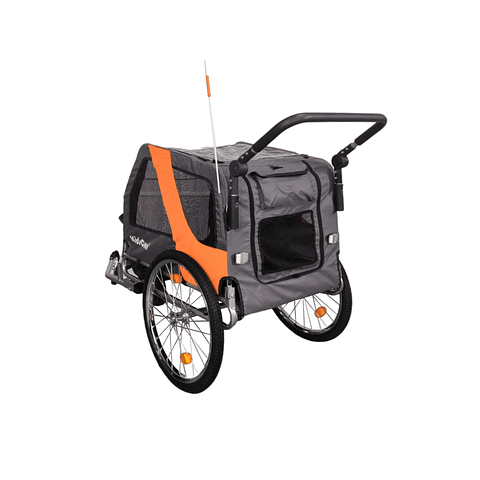 Carro Jogger Gris Baby Trailer Single,"PRODUCTO CON DETALLE"