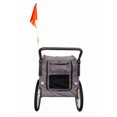 Carro Jogger Gris Baby Trailer Single,"PRODUCTO CON DETALLE"