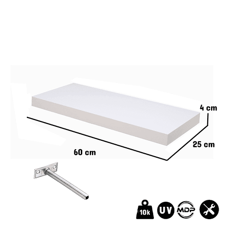 Repisa Tendenza   Blanco,"PRODUCTO CON DETALLE"