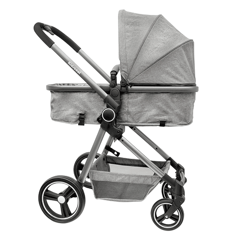 Coche Compact Travel System Gris,"PRODUCTO CON DETALLE"
