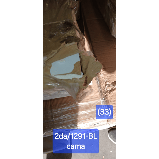 Cama Cuja Blanca Julia ,