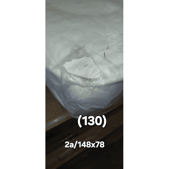 Colchón 148x78x14 Blanco Kidscool,